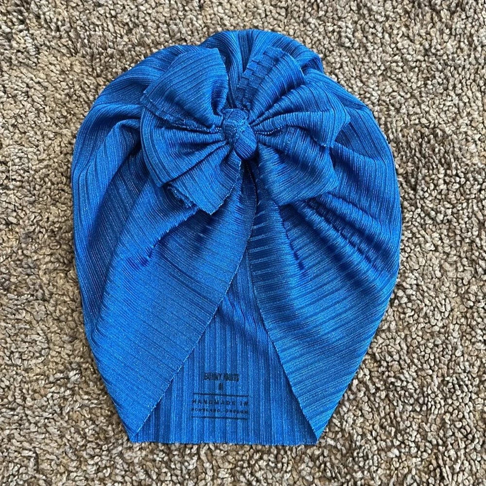 Bunny knots toddler turbans size medium ages 1-4 bundle of 5!